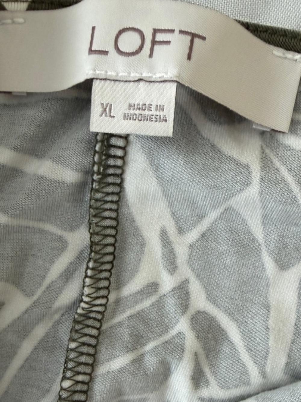 LOFT Shell Ruched Strappy Midi Dress - Picture 5 of 7